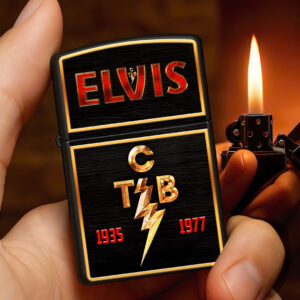 Elvis Presley Zippo Lighter Case (No Insert) - HOATT13279