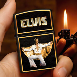 Elvis Presley Zippo Lighter Case (No Insert) - HOATT13386