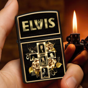 Elvis Presley Zippo Lighter Case (No Insert) - GNENEW643
