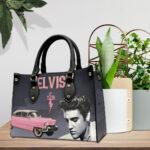 Elvis Presley Leather HandBag - VANDH 3159