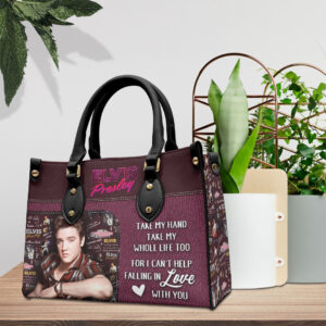 Elvis Presley Leather HandBag - VANDH 2069