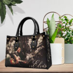 Elvis Presley Leather HandBag - VANDH 4004