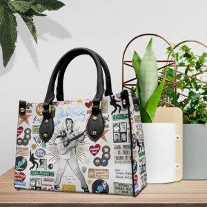 Elvis Presley Leather HandBag - VANDH 4324