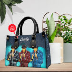 Personalized Elvis Presley Leather HandBag - VANDH 4014