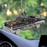 Elvis Presley Custom Shape 1-sided Acrylic Car Ornament - HOATT 6846