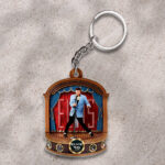 Elvis Presley Custom Shape 2-sided Keychain - GNE NEW468