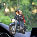 Elvis Presley Custom Shape 2-sided Acrylic Car Ornament - HOATT 7258