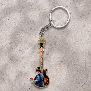 Elvis Presley Custom Shape 2-sided Keychain - GNE NEW439
