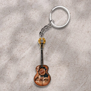 Elvis Presley Custom Shape 2-sided Keychain - GNE NEW450