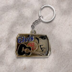 Elvis Presley Custom Shape 2-sided Keychain - GNE NEW461