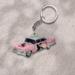 Elvis Presley Custom Shape 2-sided Keychain - HOATT 9022