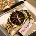 Elvis Presley Alloy Luxury Quartz Watch - GNE4269