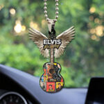 Elvis Presley Custom Shape 2-sided Acrylic Car Ornament – TANTN 10511