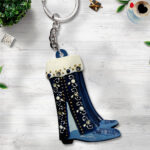 Elvis Presley Custom Shape 2-sided Keychain - GNE 3709