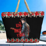 Elvis Presley Hemp Rope Tote Bag - TANTN 14314