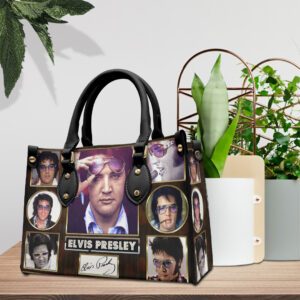 Elvis Presley Leather HandBag - HOATT 2866