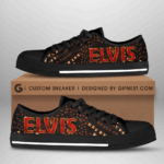 Elvis Presley Low Top Canvas Shoes - HOATT 1091