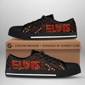 Elvis Presley Low Top Canvas Shoes - HOATT 1091