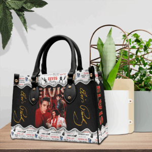 Elvis Presley Leather HandBag 3- HOATT 1175