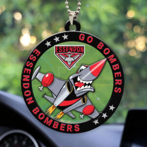 Essendon FC Custom Shape 2-sided Acrylic Car Ornament – HOATT13352