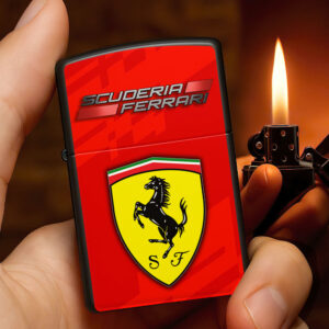 Scuderia Ferrari Zippo Lighter Case (No Insert) - TMTHU1099