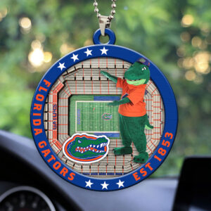 Florida Gators Football Custom shape 2-sided Acrylic Car Ornament - HOATT13128