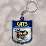 Geelong FC Custom Shape 2-sided Keychain - TMTHU1176