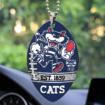 Geelong FC Custom shape 2-sided Acrylic Car Ornament - TMTHU1096