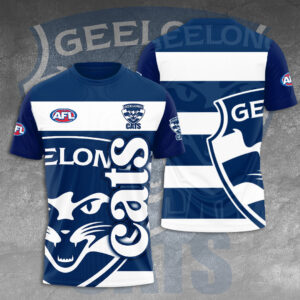 Geelong FC 3D Apparel - TMTHU1087