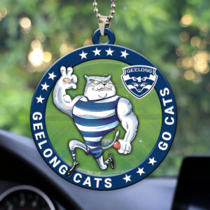 Geelong FC Custom Shape 2-sided Acrylic Car Ornament – HOATT13354