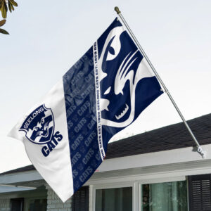 Geelong FC 3D Double-side House Flag - TANTN16484