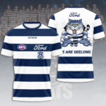 Geelong FC 3D Apparel - HOATT13287