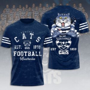 Geelong FC 3D Apparel - HOATT13301