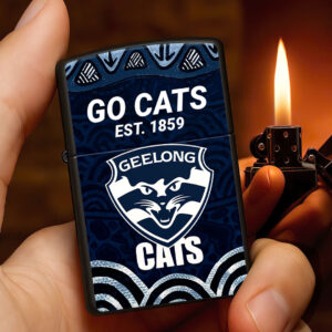 Geelong FC Zippo Lighter Case (No Insert) - HOATT13302