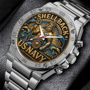 US Navy 250th Anniversary Gentleman Stainless Steel Watch - MAITM12980