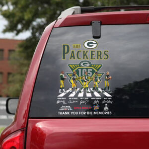 Green Bay Packers 3D Car Sticker - TANTN16813