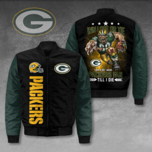 Green Bay Packers 3D Bomber Jacket - HOATT12807