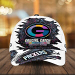 Green Bay Packers x Crucial Catch Intercept Cancer Classic Cap - MAITM12958