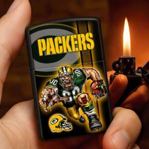 Green Bay Packers Zippo Lighter Case (No Insert) - HOATT13007