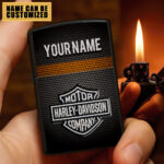 Personalized Harley Davidson Zippo Lighter Case (No Insert) – TMTHU1138