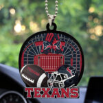 Houston Texans Custom shape 2-sided Acrylic Car Ornament - TMTHU756
