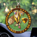 Hawthorn FC Custom Shape 2-sided Acrylic Car Ornament – HOATT13357