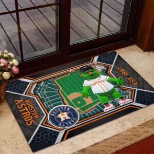 Houston Astros Custom Doormat - HOATT13081