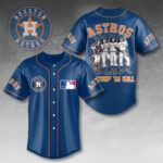 Houston Astros x KISS Baseball Jersey - HOATT13409