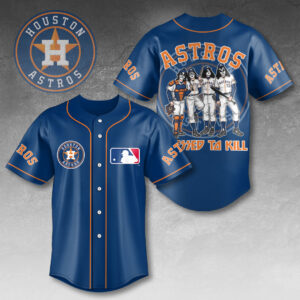 Houston Astros x KISS Baseball Jersey - HOATT13409