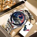 Houston Texans Alloy Luxury Quartz Watch - TANTN16325