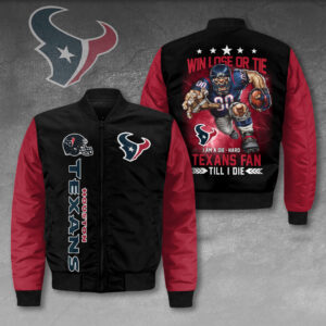 Houston Texans 3D Bomber Jacket - HOATT12808