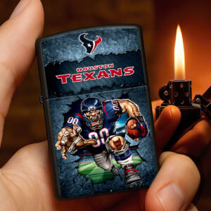 Houston Texans Zippo Lighter Case (No Insert) - HOATT13322