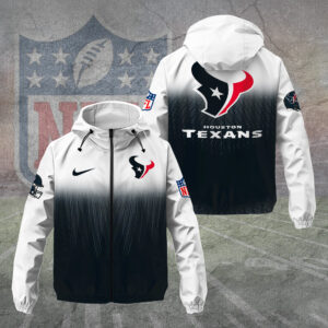 Houston Texans 3D Windbreaker Jacket - TANTN15740