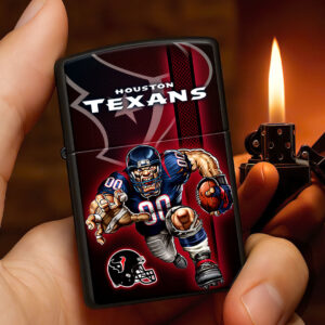 Houston Texans Zippo Lighter Case (No Insert) - HOATT13008